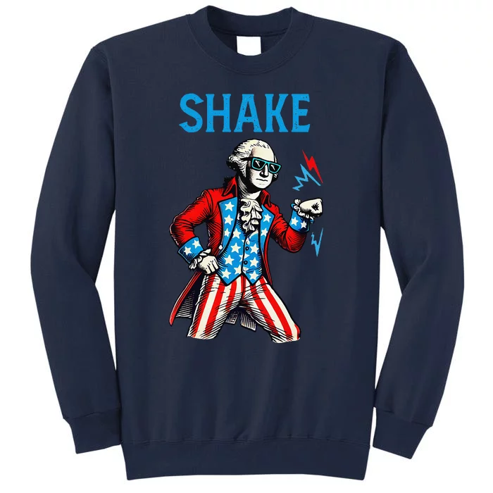 Funny Shake And Bake 4th Of July Couple Matching Shake Tall Sweatshirt