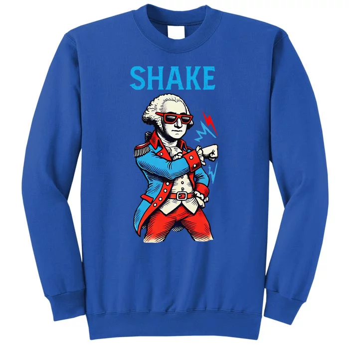 Funny Shake And Bake 4th Of July Couple Matching Shake Tall Sweatshirt