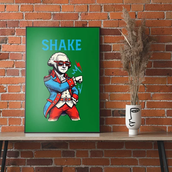 Funny Shake And Bake 4th Of July Couple Matching Shake Poster