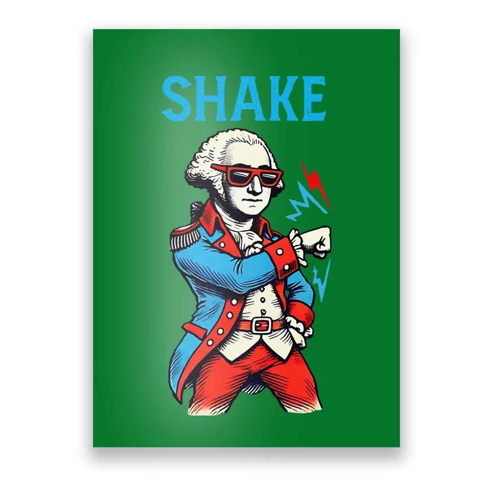 Funny Shake And Bake 4th Of July Couple Matching Shake Poster