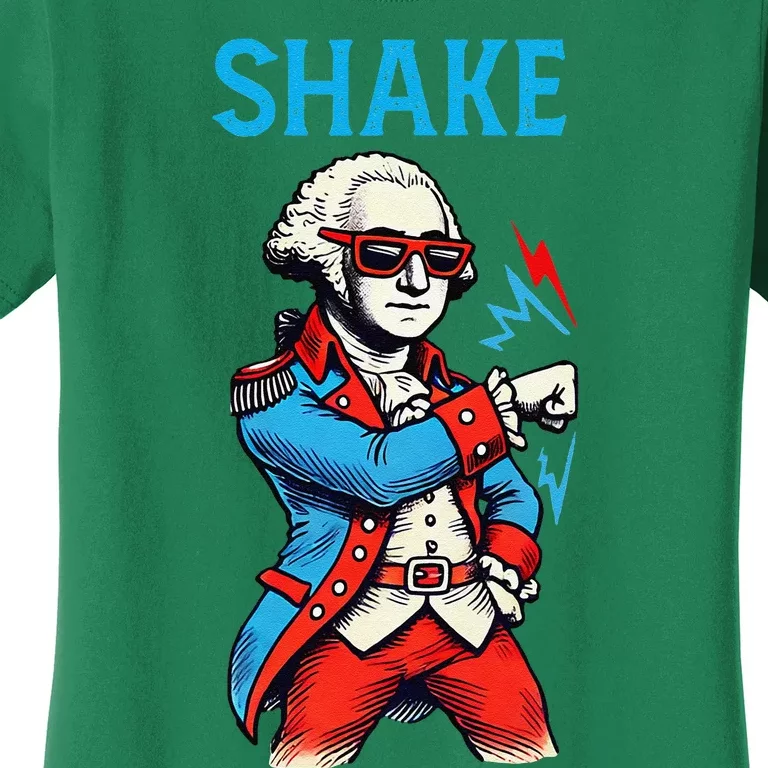 Funny Shake And Bake 4th Of July Couple Matching Shake Women's T-Shirt