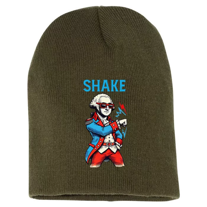 Funny Shake And Bake 4th Of July Couple Matching Shake Short Acrylic Beanie