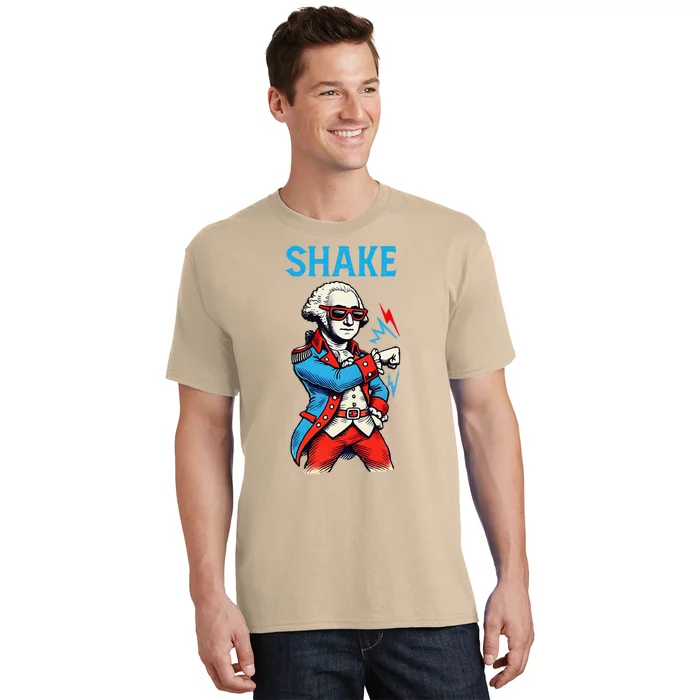 Funny Shake And Bake 4th Of July Couple Matching Shake T-Shirt