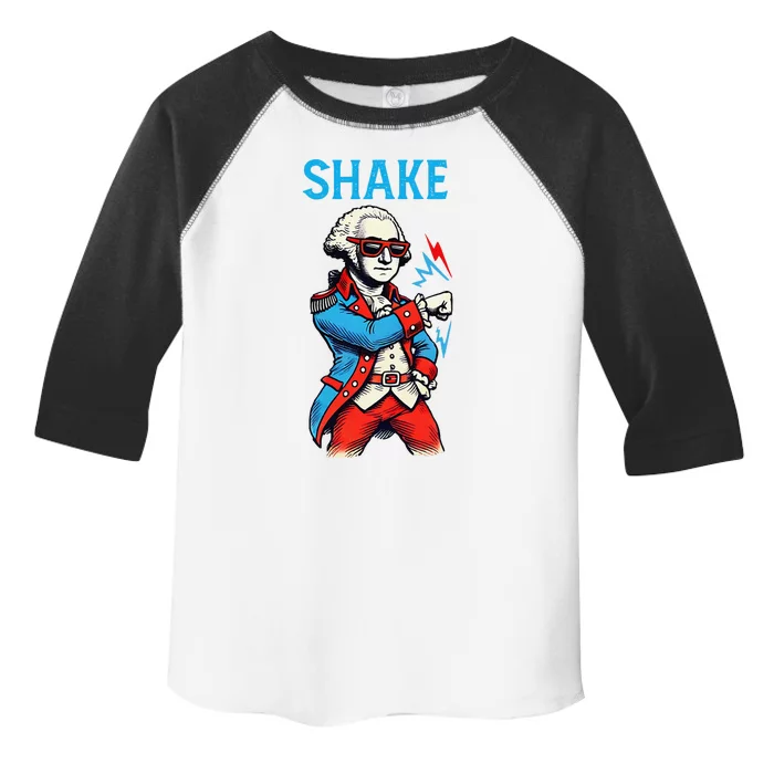 Funny Shake And Bake 4th Of July Couple Matching Shake Toddler Fine Jersey T-Shirt