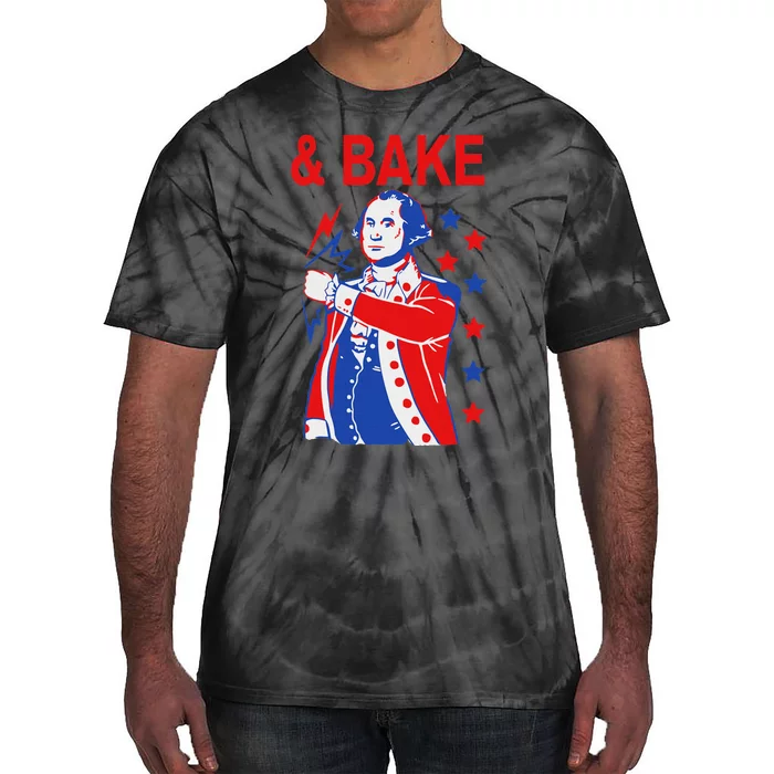 Funny Shake And Bake 4th Of July Couple Matching & Bake Tie-Dye T-Shirt