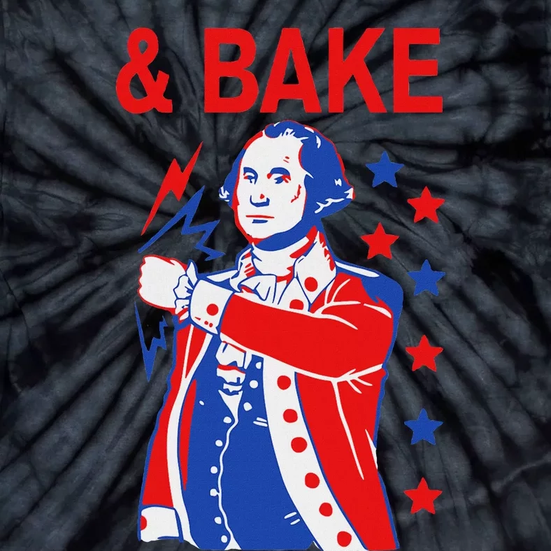 Funny Shake And Bake 4th Of July Couple Matching & Bake Tie-Dye T-Shirt