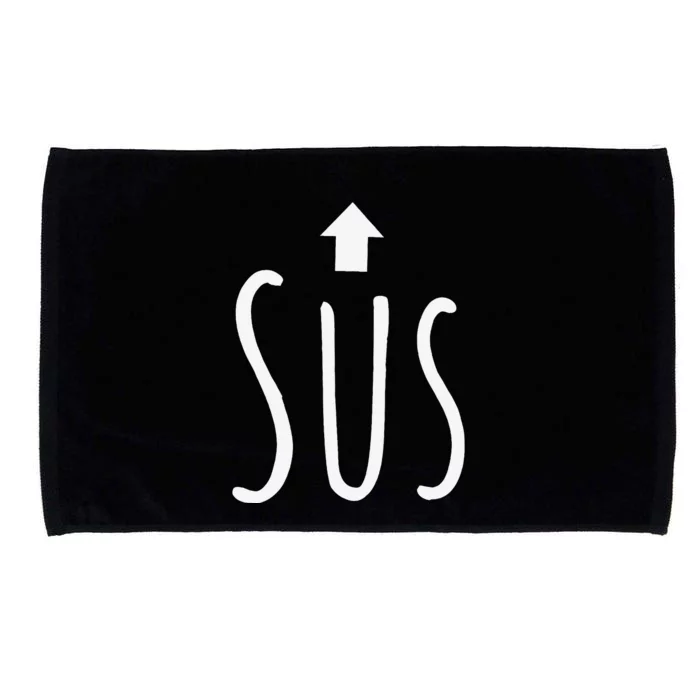 Funny Sus Arrow Gift Microfiber Hand Towel