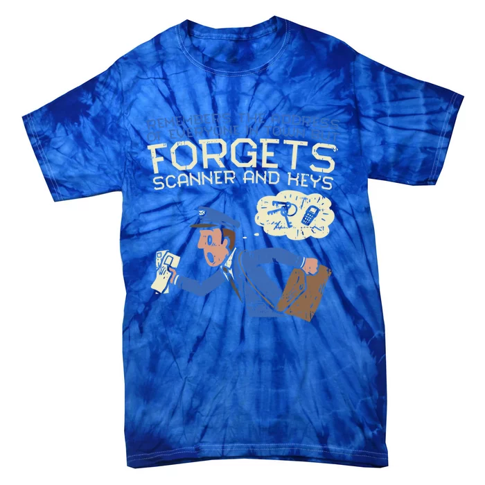 Forgets Scanner And Keys Mail Carrier Postal Worker Mailman Gift Tie-Dye T-Shirt