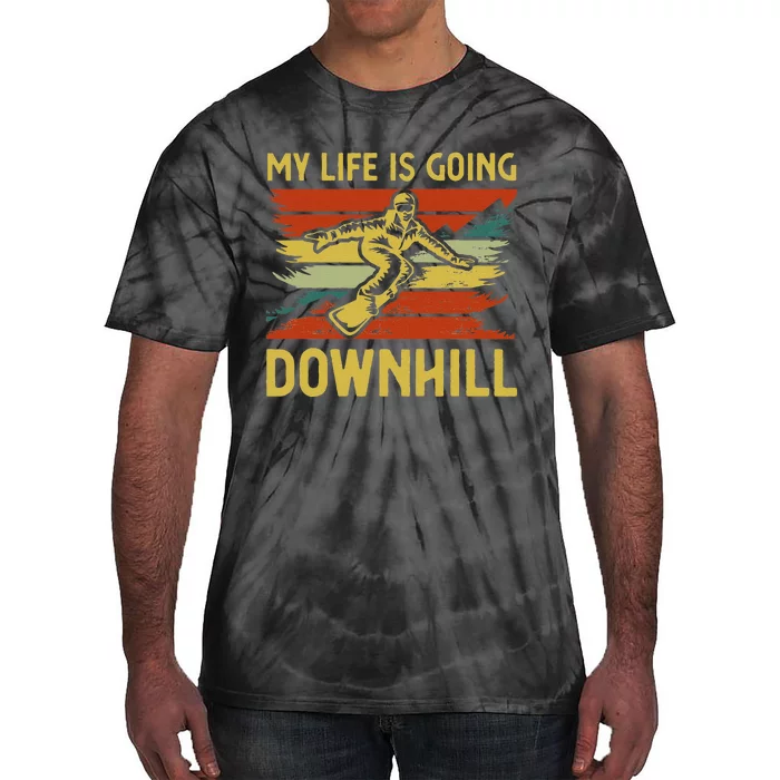 Funny Snowboarding Art For Snowboard Snowboarder Tie-Dye T-Shirt