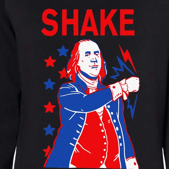 Funny Shake And Bake 4th Of July Couple Matching Womens California Wash Sweatshirt