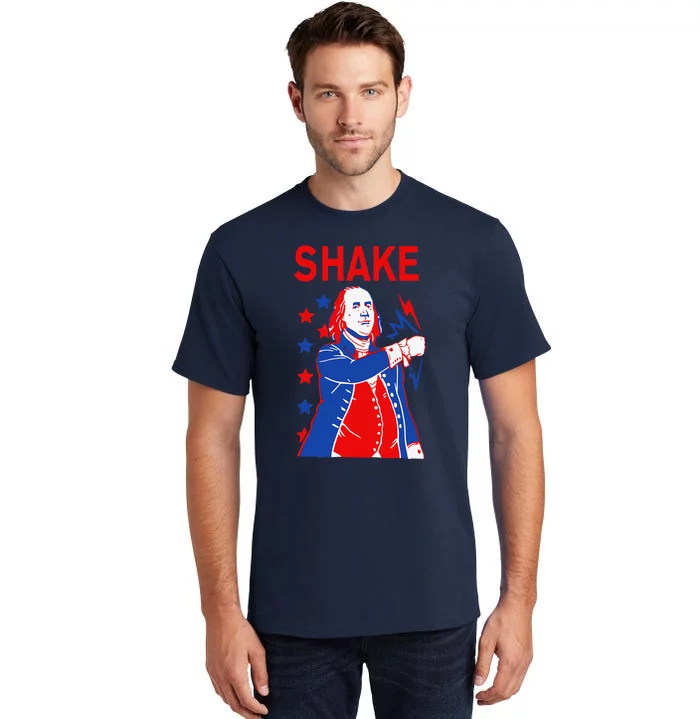 Funny Shake And Bake 4th Of July Couple Matching Tall T-Shirt