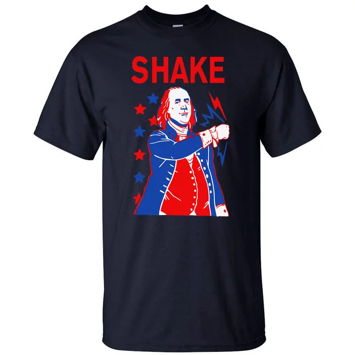 Funny Shake And Bake 4th Of July Couple Matching Tall T-Shirt