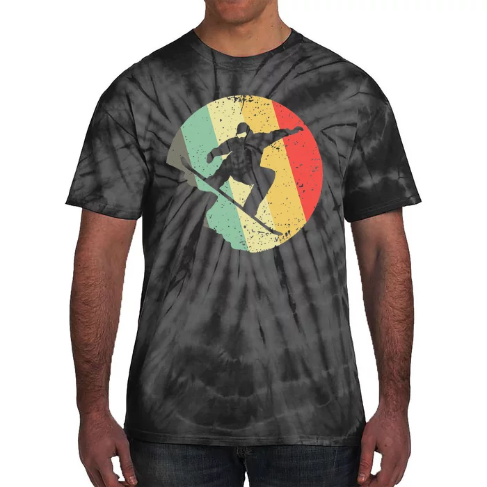 Funny Snowboarding Art For Snowboarder Snowboard Tie-Dye T-Shirt