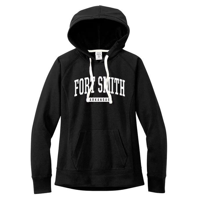 Fort Smith Arkansas Souvenirs College Style Fort Smith Arkansas Women's Fleece Hoodie