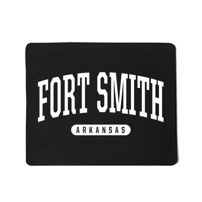 Fort Smith Arkansas Souvenirs College Style Fort Smith Arkansas Mousepad