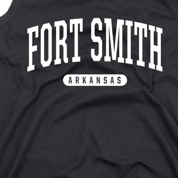 Fort Smith Arkansas Souvenirs College Style Fort Smith Arkansas Tank Top