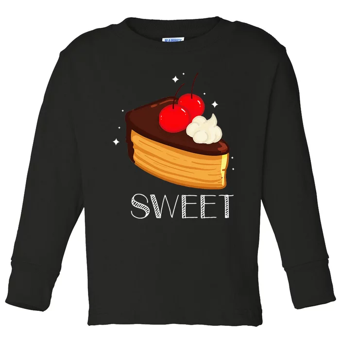 Funny Sweet And Sour Couple DIY Costume Halloween Party Toddler Long Sleeve Shirt