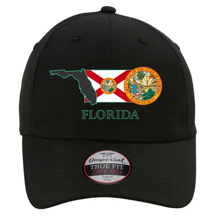 Florida Seal And Flag The Original Performance Cap