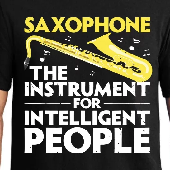 Funny Saxophone Art For Men Women Sax Lover Saxophone Player Pajama Set