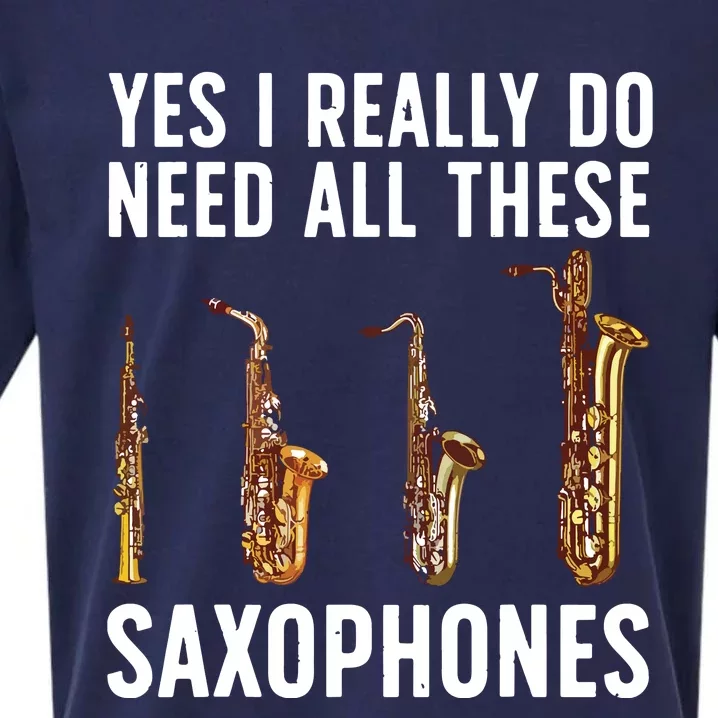 Funny Saxophone Art For Men Women Sax Player Musician Sueded Cloud Jersey T-Shirt