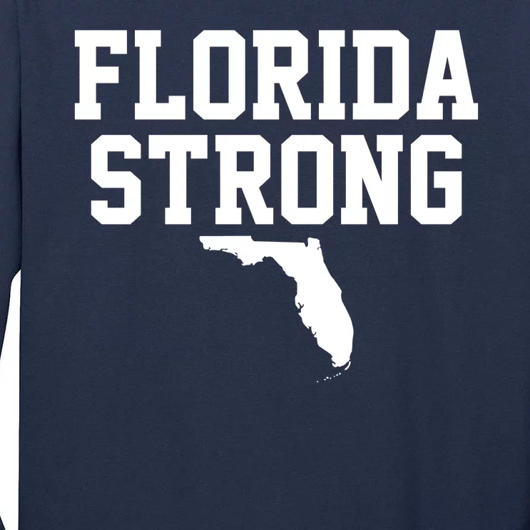 Florida Strong Awareness Hurricane Milton Tall Long Sleeve T-Shirt