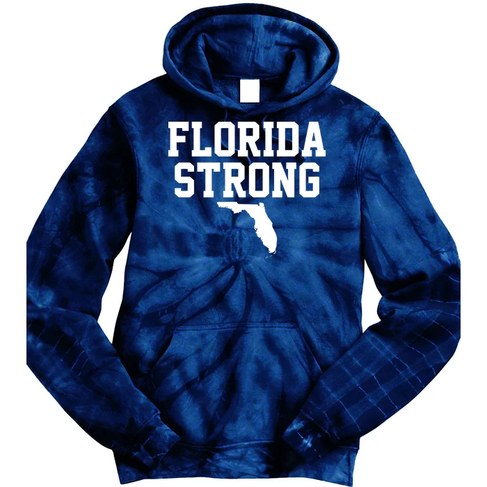 Florida Strong Awareness Hurricane Milton Tie Dye Hoodie