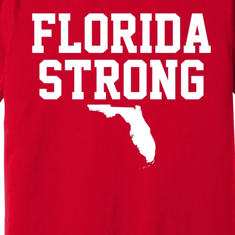 Florida Strong Awareness Hurricane Milton Premium T-Shirt