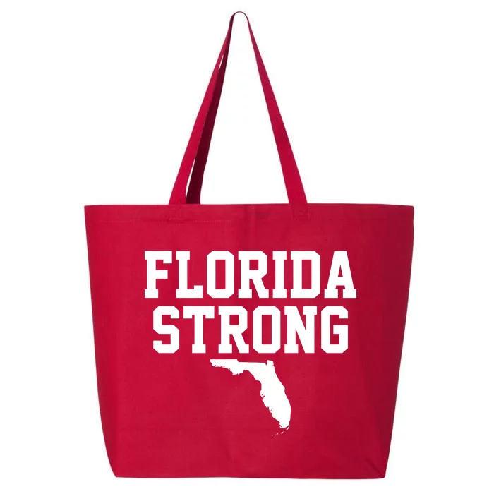 Florida Strong Awareness Hurricane Milton 25L Jumbo Tote