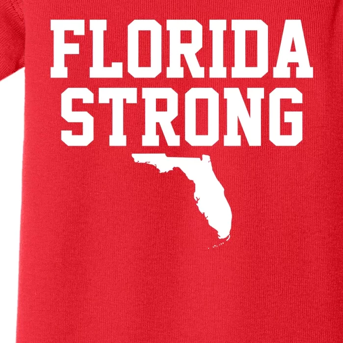 Florida Strong Awareness Hurricane Milton Baby Bodysuit