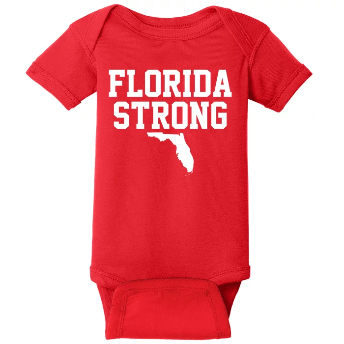 Florida Strong Awareness Hurricane Milton Baby Bodysuit