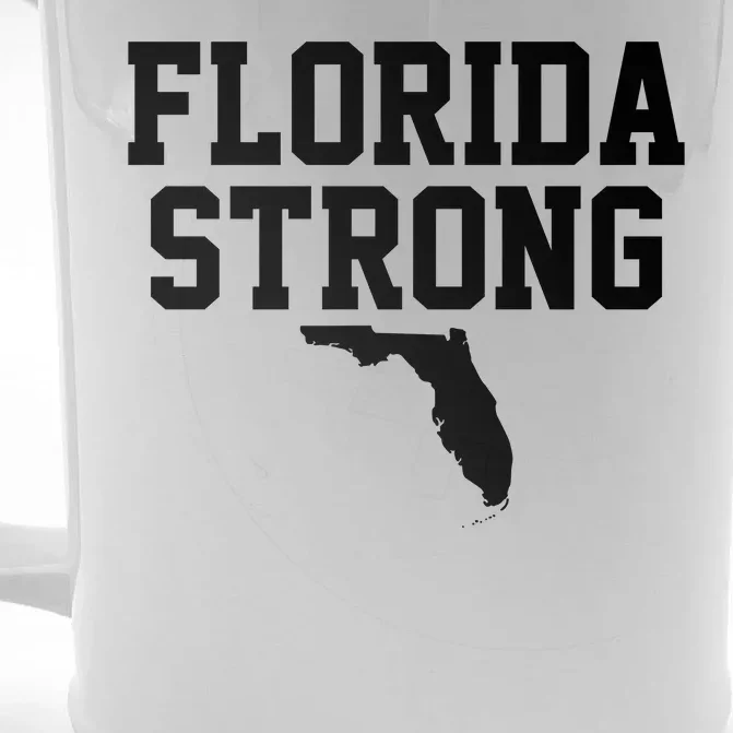 Florida Strong Awareness Hurricane Milton Front & Back Beer Stein