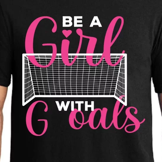 Funny Soccer Art For Women Soccer Lovers Players Pajama Set