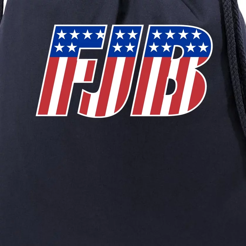 FJB Stars And Stripes Drawstring Bag