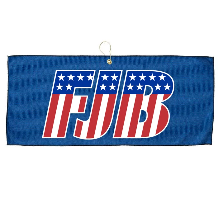 FJB Stars And Stripes Large Microfiber Waffle Golf Towel