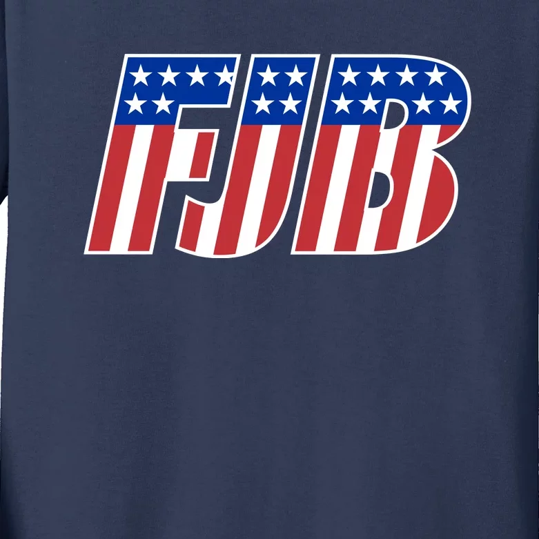 FJB Stars And Stripes Kids Long Sleeve Shirt