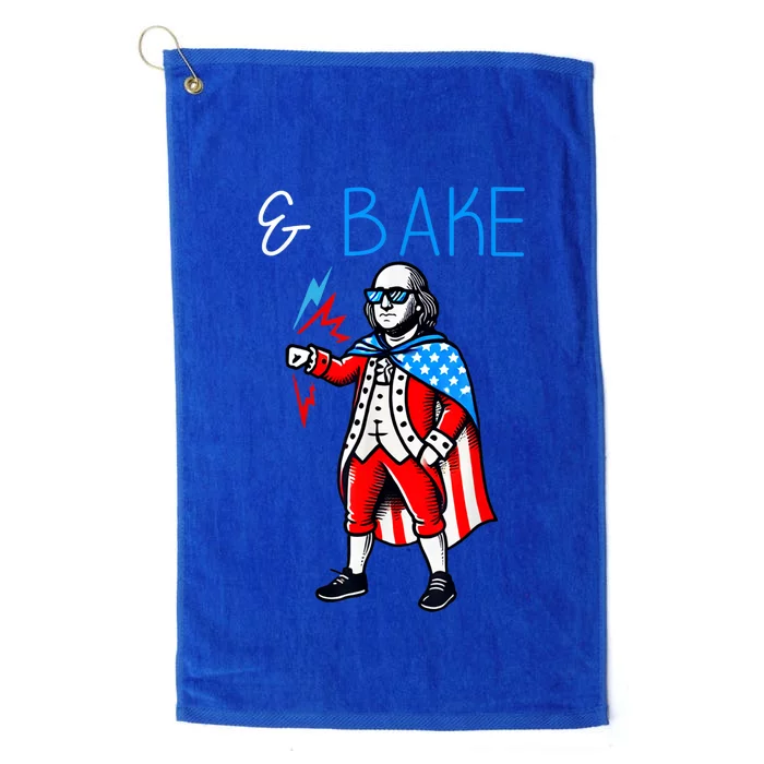 Funny Shake And Bake 4th Of July Couple Matching & Bake Platinum Collection Golf Towel