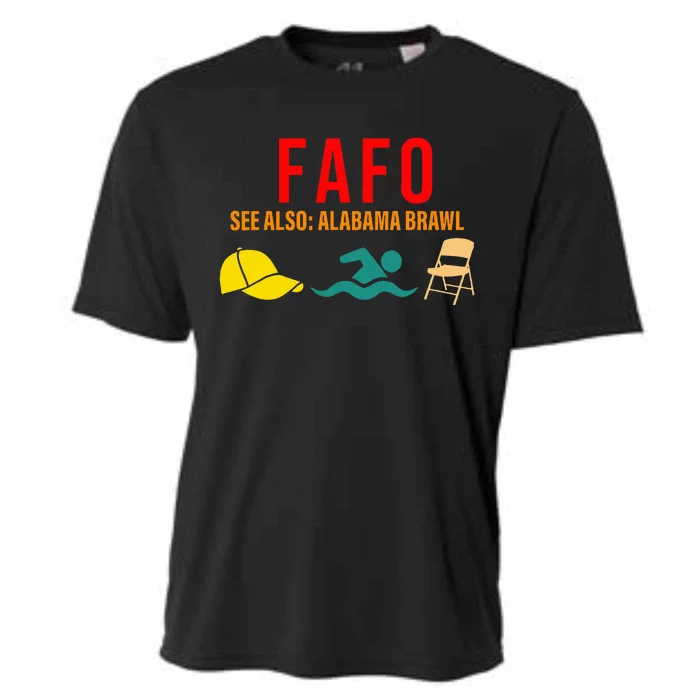 Fafo See Also Alabama Brawl Vintage Quote Cooling Performance Crew T-Shirt