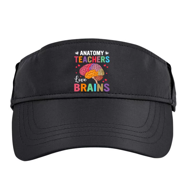 Funny Science Anatomy Teachers Love Brains Anatomy Lover Adult Drive Performance Visor