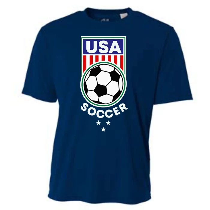 Football Soccer Awesome USA Soccer Cooling Performance Crew T-Shirt