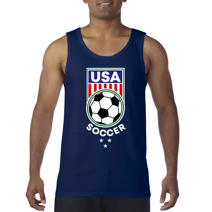 Football Soccer Awesome USA Soccer Tank Top