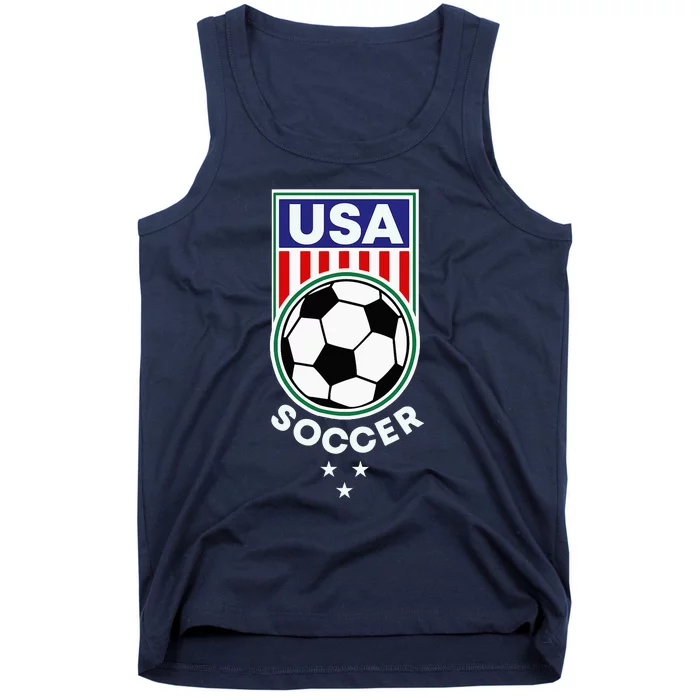 Football Soccer Awesome USA Soccer Tank Top