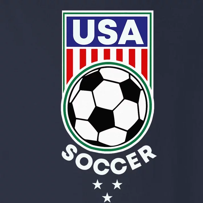 Football Soccer Awesome USA Soccer Toddler Long Sleeve Shirt