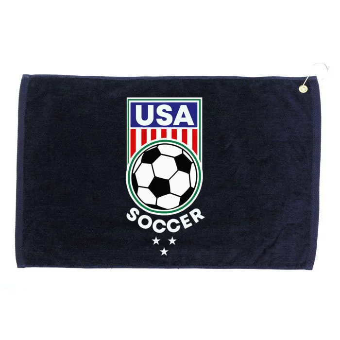 Football Soccer Awesome USA Soccer Grommeted Golf Towel