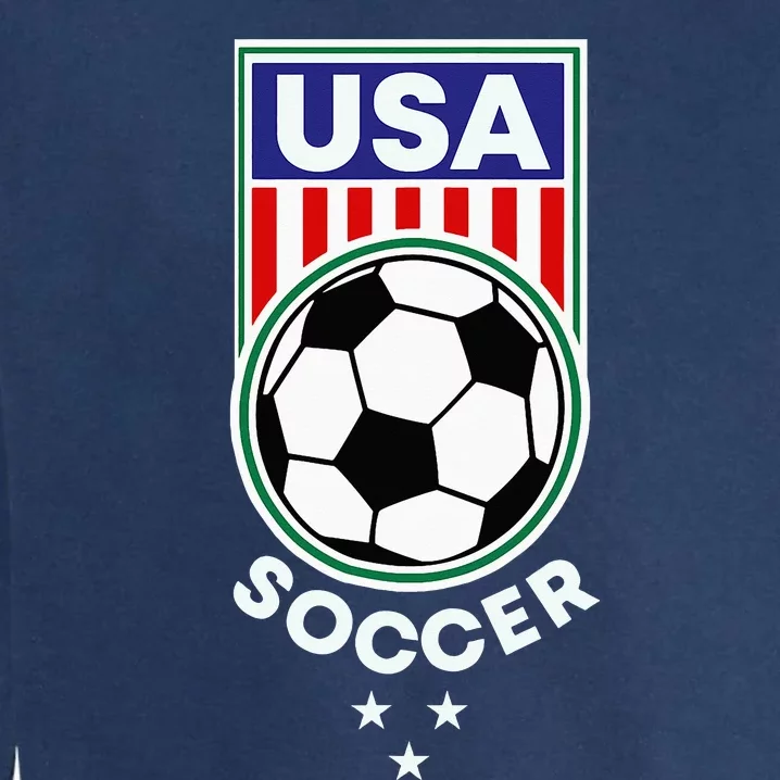 Football Soccer Awesome USA Soccer Garment-Dyed Sweatshirt