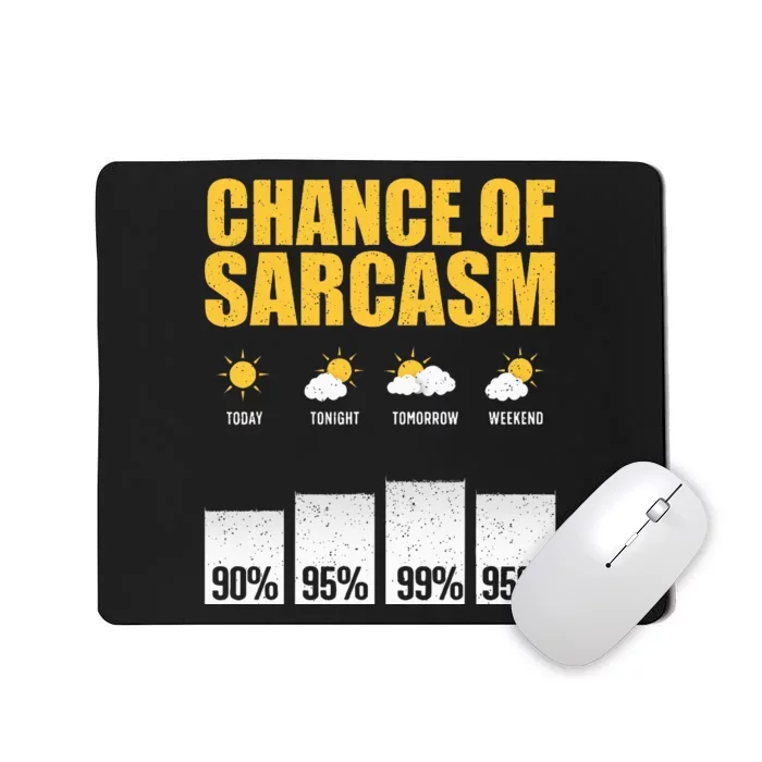 Funny Sarcastic Art For Sarcastic People Mousepad