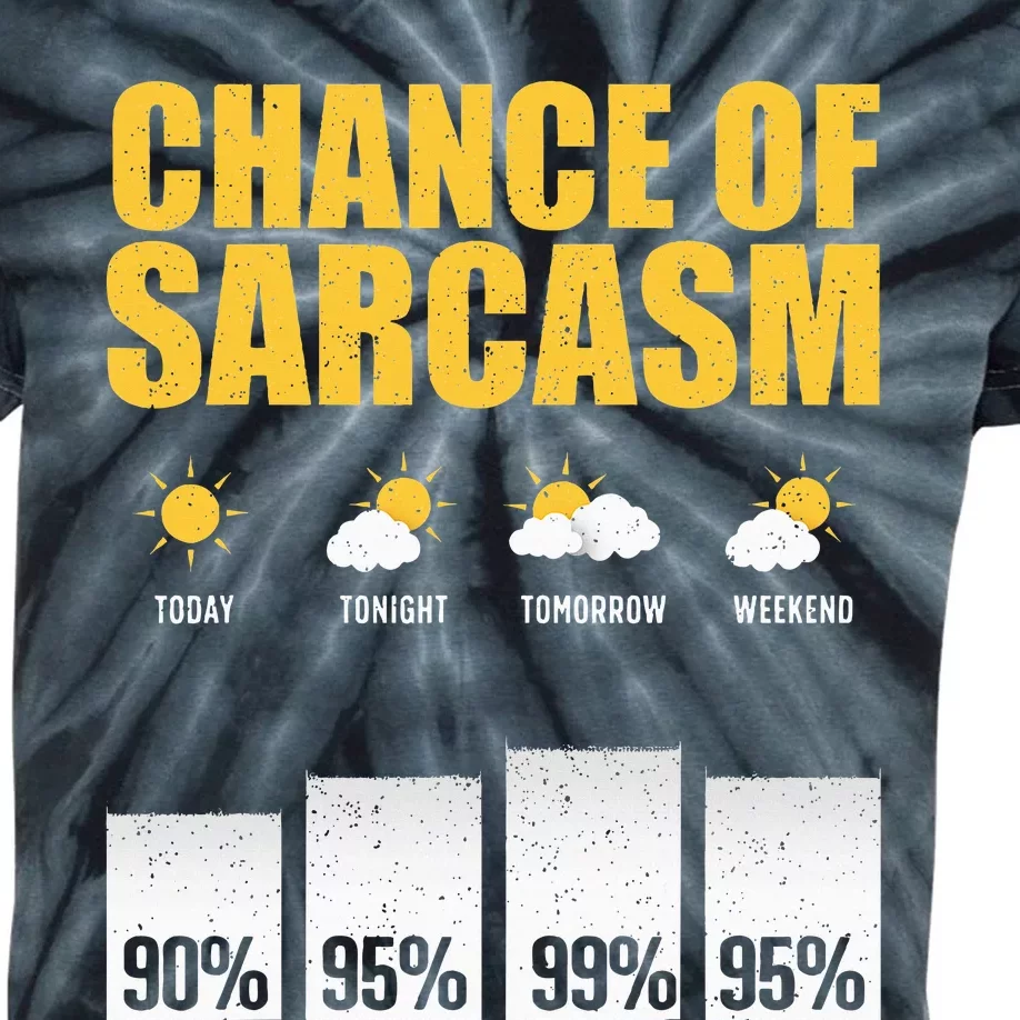 Funny Sarcastic Art For Sarcastic People Kids Tie-Dye T-Shirt