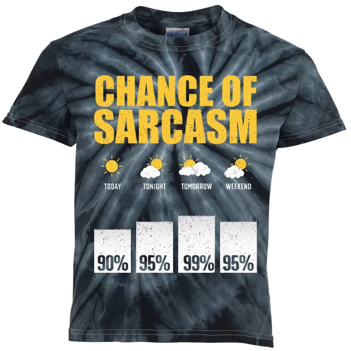 Funny Sarcastic Art For Sarcastic People Kids Tie-Dye T-Shirt