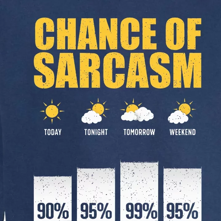 Funny Sarcastic Art For Sarcastic People Garment-Dyed Sweatshirt