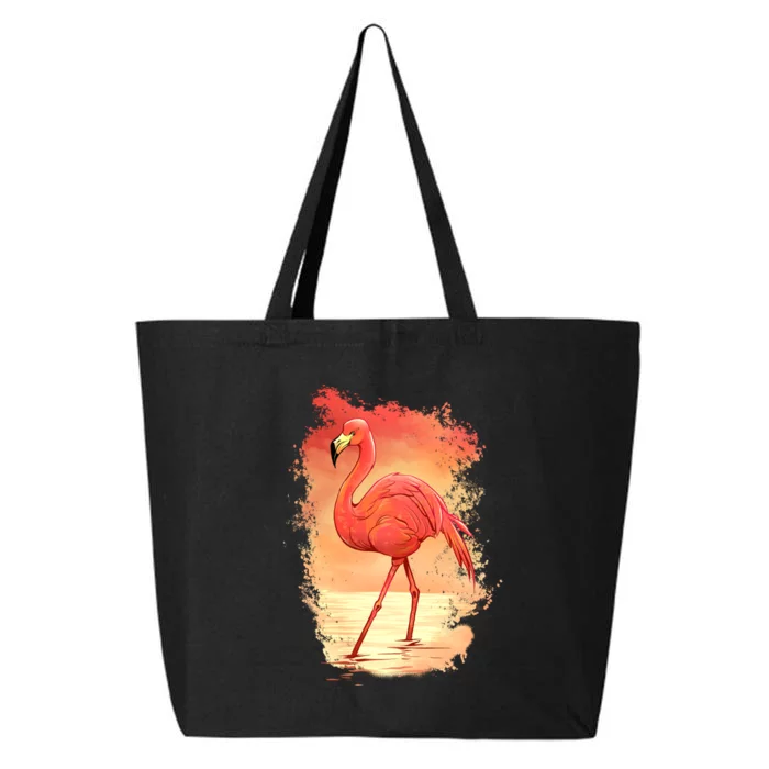 Flamingo Sunset Art 25L Jumbo Tote