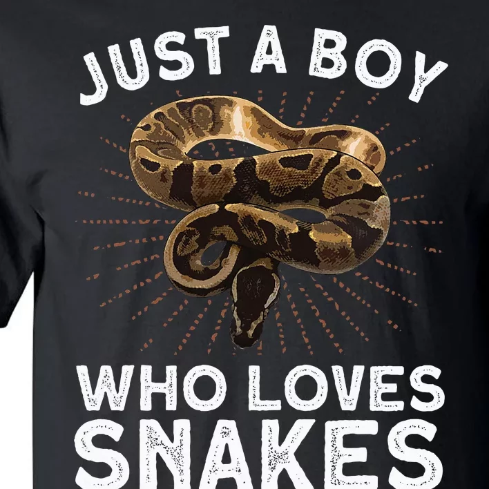 Funny Snake Art Reptile Animal Snake Lover Tall T-Shirt